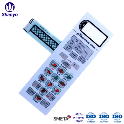 LED membránový spínač